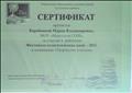 Сертификат участника районного Фестиваля педагогических идей-2011 в номинации "Творчество учителя" Сертификат участника районного Фестиваля педагогических идей-2011 в номинации "Творчество учителя"